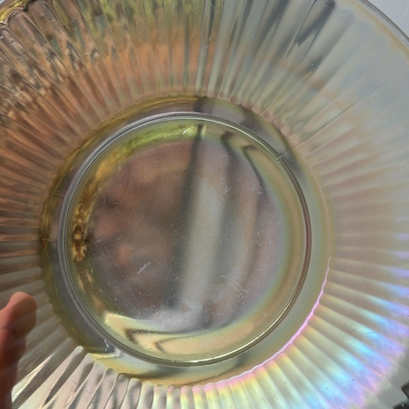 Indiana Glass Carnival Ribbed bowl - Picture 3 of 5